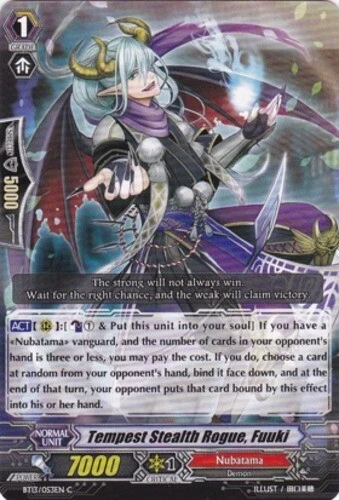 1 x Tempest Stealth Rogue, Fuuki - BT13/053EN - C Near Mint / Mint, English - Image 1 of 1