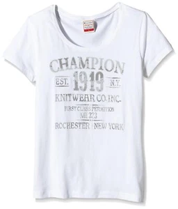 Campione streetwear t-shirt, camicia di forma fisica, Bianco, S - Picture 1 of 2