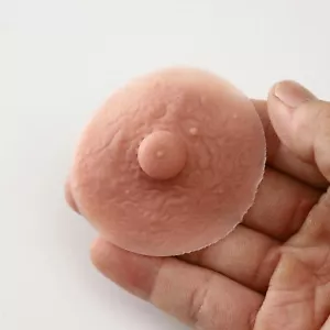 DE Frauen BH-Einsätze Mimic Brustwarzen Abdeckungen Sexy Silikon Geschenk 1 Paar - Picture 1 of 26