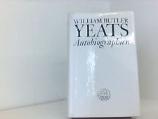 Autobiographien William Butler, Yeats, Schaup Susanne  und Wicht Wolfg 660618740