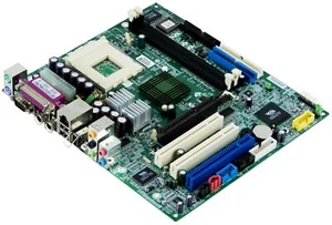 Msi Ms-6716 Socket 462 2x Ddr 3x Pci Agp Usb Vga Matx - Picture 1 of 3