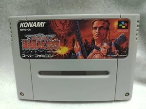 Contra Spirits Super Famicom Japan Cartridge ONLY COMBINED SHIPPING - Picture 1 of 2