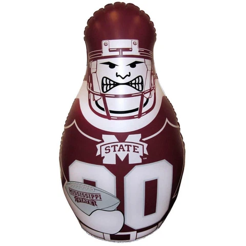 Mississippi State Bulldogs Tackle Buddy Inflatable Punching Bag [NEW] Balloon Cover
