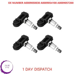 4 TPMS TYRE PRESSURE MONITORING SENSORS MERCEDES BENZ B250 C230 C250 A0009050030 - Picture 1 of 7