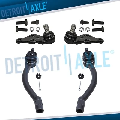 Front Lower Ball Joints Tie Rods for 2014 2015 2016 2017 2018 2019 Kia Soul EV - Image 1 of 4