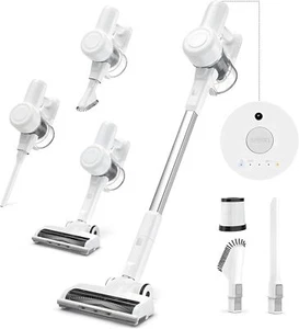 Cordless Vacuum Cleaner 250W Ultra Powerful Suction for Pet Hair Hardwood Carpet - Picture 1 of 7
