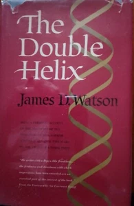 THE DOUBLE HELIX BY JAMES D. WATSON-1ST ED/1ST W/$5.95 DJ- COLLECTIBLE BOOK! - Picture 1 of 12