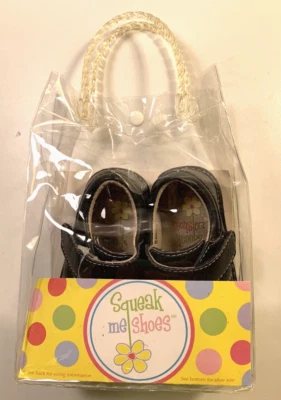 Squeak Me Shoes for Baby New in Package Black Size 3 (6-12 Months)  - Image 1 of 4