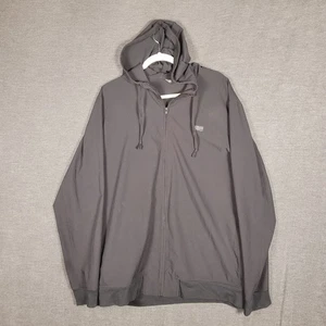 Travis Mathew Wanderlust Hoodie Full Zip Men's XXL Black Stretch Polyester Blend - Picture 1 of 7