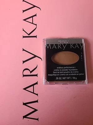 Mary Kay Bronze 2 Endless Performance Creme-Puder-Foundation 0,35 Oz. Neu - Bild 1 von 4