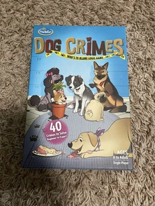 Dog Crimes Logic Puzzle Game – ThinkFun – Complete Brain Teaser Mystery Game - Picture 1 of 3