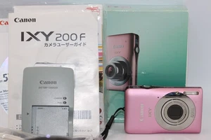 [N COMO NUEVO] Canon IXY 200F SD1300 IS DIGITAL ELPH IXUS 105 ROSA con caja de Japón - Imagen 1 de 16