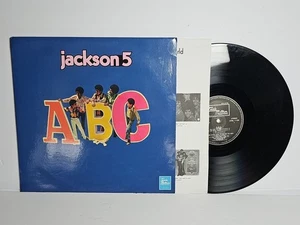 JACKSON 5 ABC Rare 1st 1970 UK Press Tamla Motown LP VG Smokey Robinson SIGNED - Picture 1 of 8