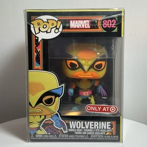 Funko Pop! - WOLVERINE (Schwarzlicht) - Marvel - Target - 802 mit Kunststoffschutz - Bild 1 von 6