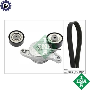 VRIBBED BELT SET 529 0154 10 FOR MINI N47 C20 A 2.0L N47 C16 A 1.6L 4cyl - Picture 1 of 8