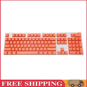 104pcs Universal Mechanical Keyboard Keycap PC Bakclit Key Cap Set (Orange) - Bild 1 von 7