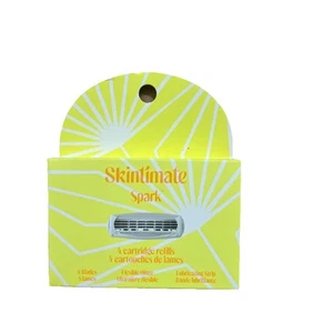 Recargas de cartucho de afeitar Skintimate Spark | 4 cartuchos por caja | Afeitado suave - Imagen 1 de 2