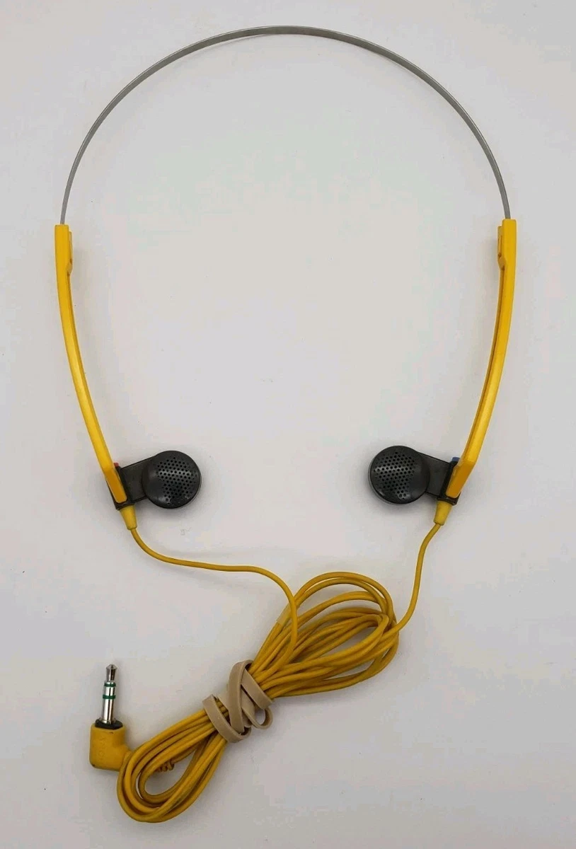 Sony Yellow Headphones | eBay