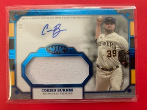 2024 Topps Tier One Corbin Burnes Autographed Tier One Relics 31/99 Auto - Picture 1 of 1