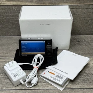 Creative ZEN Vision W Black 30 GB PMC-HD0004 Digital Media Player - Tested - Picture 1 of 16