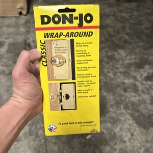Don Jo 261-PB-CW Wrap Around Plate Polished Brass - Picture 1 of 1