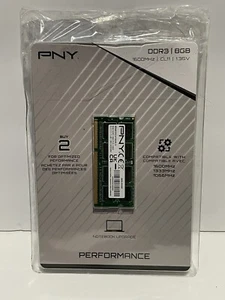 PNY DDR3 8GB 1600MHz PC3-12800 CL11 SO-DIMM Laptop Upgrade MN8GSD31600LV - Picture 1 of 4