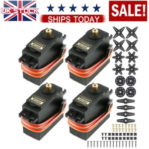 4PCS 20KG Metal Gear Servo Digitale Coreless ALTA VELOCITÀ DI COPPIA per RC Impermeabile - Foto 1 di 11