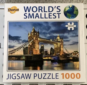 World's Smallest Puzzle - Tower Bridge - 1000 Piece Jigsaw Puzzle - Picture 1 of 1