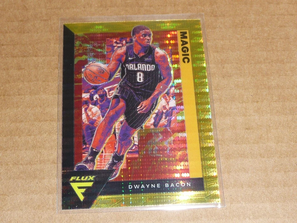 2020/21 Panini FLUX TARGET GOLD PULSAR PRIZM DWAYNE BACON MAGIC #130 - Image 1 of 1