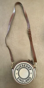Burberry Louise Logo Canvas Crossbody Bag - Picture 1 of 7