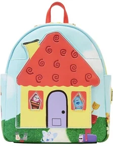 Neu Loungefly Nickelodeonblau Hinweise Blue's House Mini-Rucksack - Bild 1 von 6