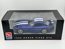 AMT Ertl 1996 Dodge Viper GTS Promotional Car Blue New NOS 8281