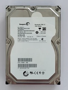 ST31000528AS, SN: 9VP, TK, PN: 9SL154-022, FW: HP35, 10457, Seagate 1Tb 3.5" HDD - Picture 1 of 2
