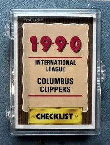 1990 PROCARDS COLUMBUS CLIPPERS (YANKEES AAA) INTERNATIONAL LEAGUE 28-CARD SET* - Picture 1 of 5