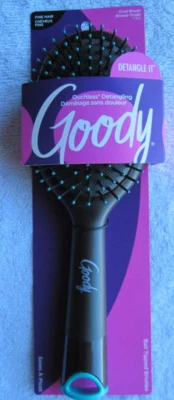 Goody Ouchless Detangling Oval Cushion Fine Hair Brush Ball Tip Flexible Bristle - Image 1 of 4