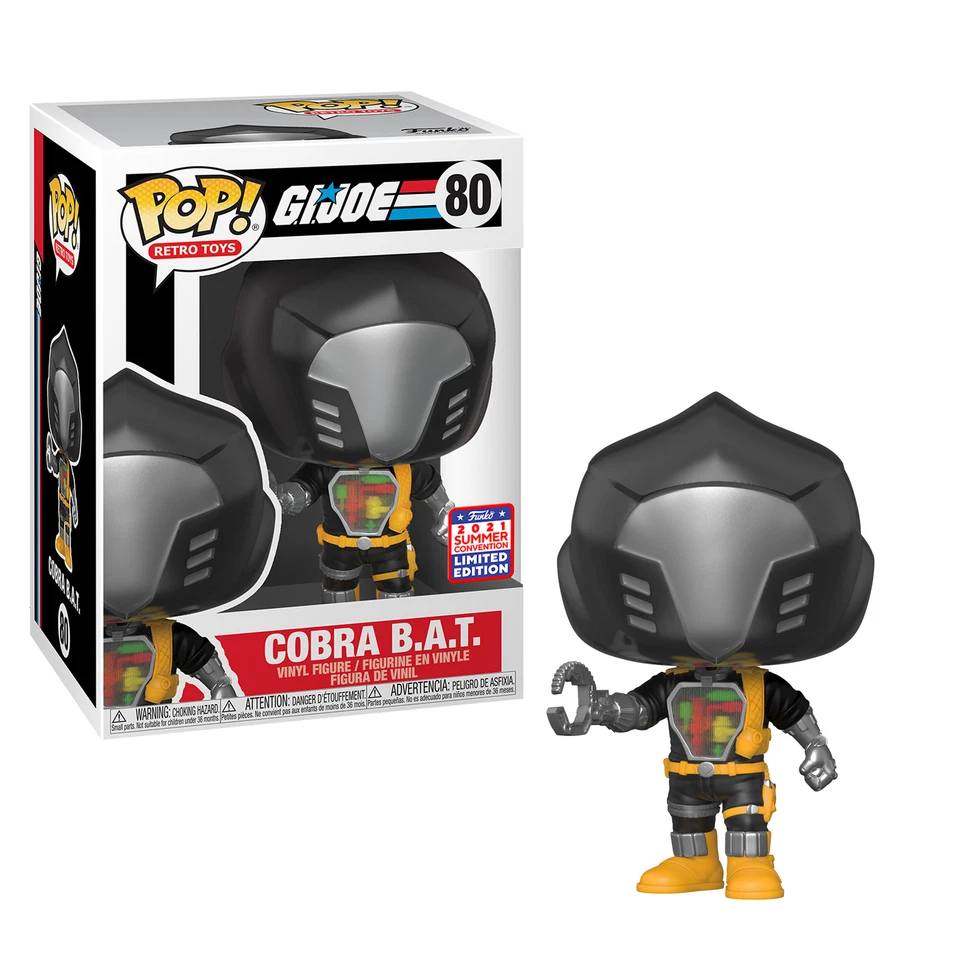 G.I. Joe Cobra B.A.T. FunKon 21 Exclusive POP! Vinyl Figure #80 - Image 1 of 1