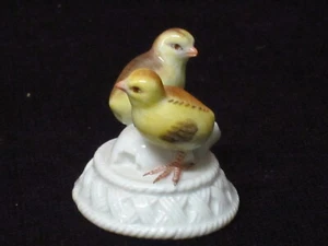 SEHR SCHÖNE MEISSEN FIGUR ZWEI KÜKEN 1.WAHL - Bild 1 von 4
