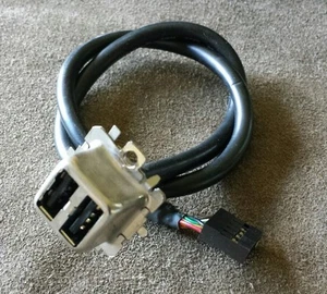 Conjunto de cables concentrador USB de 2 puertos Gateway 960/980 Server E119932-U 8005877 - Imagen 1 de 2