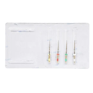 W limas dentales de endodoncia doradas limas de conducto radicular VE 4 piezas 25 mm/21 mm/31 mm uno - Imagen 1 de 1