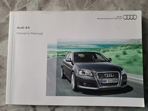 GENUINE AUDI A3 OWNERS MANUAL / HANDBOOK 2008 2012 / 249 PAGES / PETROL & DIESEL - Picture 1 of 2