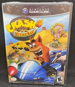 Crash Nitro Kart (2003, Nintendo Gamecube) New Sealed 3-Sided Seam NTSC USA - Picture 1 of 7