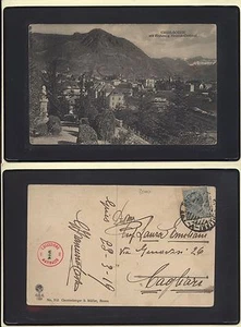 BOLZANO GRIES ERZHERZOG HEINRICH DENKMAL VIAGGIATA ANNO 1919 A262 - Imagen 1 de 1