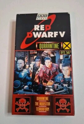Red Dwarf V Quarantine BYTE 2 VHS 1996 BBC VIDEO - Image 1 of 2