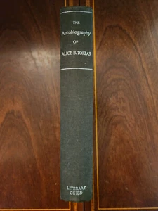 THE AUTOBIOGRAPHY OF ALICE B. TOKLAS GERTRUDE STEIN 1933 1ST EDITION HC - Bild 1 von 11