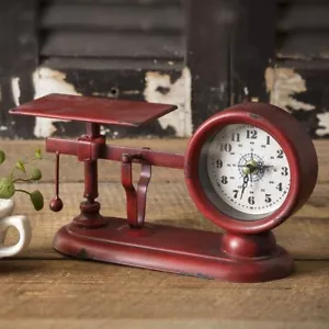 CTW Home Collection Balance Scale Clock - Picture 1 of 1