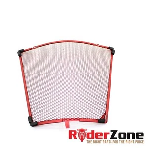 08 - 11 HONDA CBR1000RR COX RADIATOR GUARD MOTOR RADIATER GRILLE RED NET TRACK - Picture 1 of 11