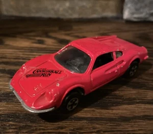loose Ertl red Ferrari Dino 246 GT The Cannonball Run car Hong Kong Free ship - Picture 1 of 9