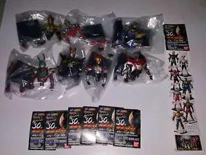 Cápsula Bandai Rider Gashapon juego completo de 7 piezas - Imagen 1 de 2