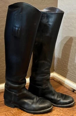 VTG  BILTRITE 19” Women's (6.5) Eques.  Leather English Horse Riding Boots USA - Image 1 of 4