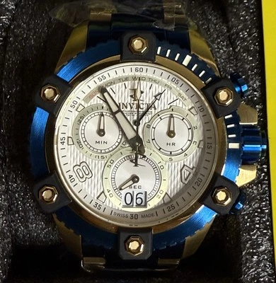 Invicta Reserve Octane 11182 Watch Swiss Made RARE (Needs New Battery) - image 1 of 4
